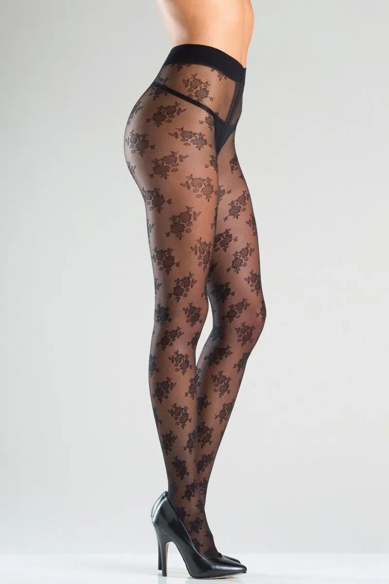 Floral Feels Pantyhose