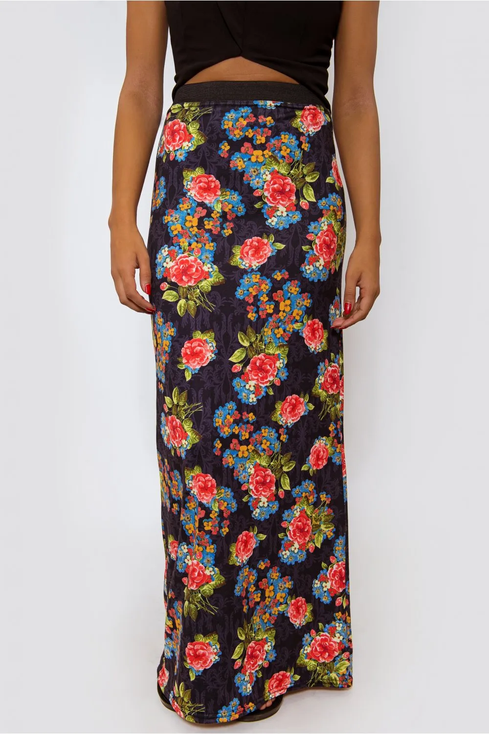 Floral Maxi Skirt