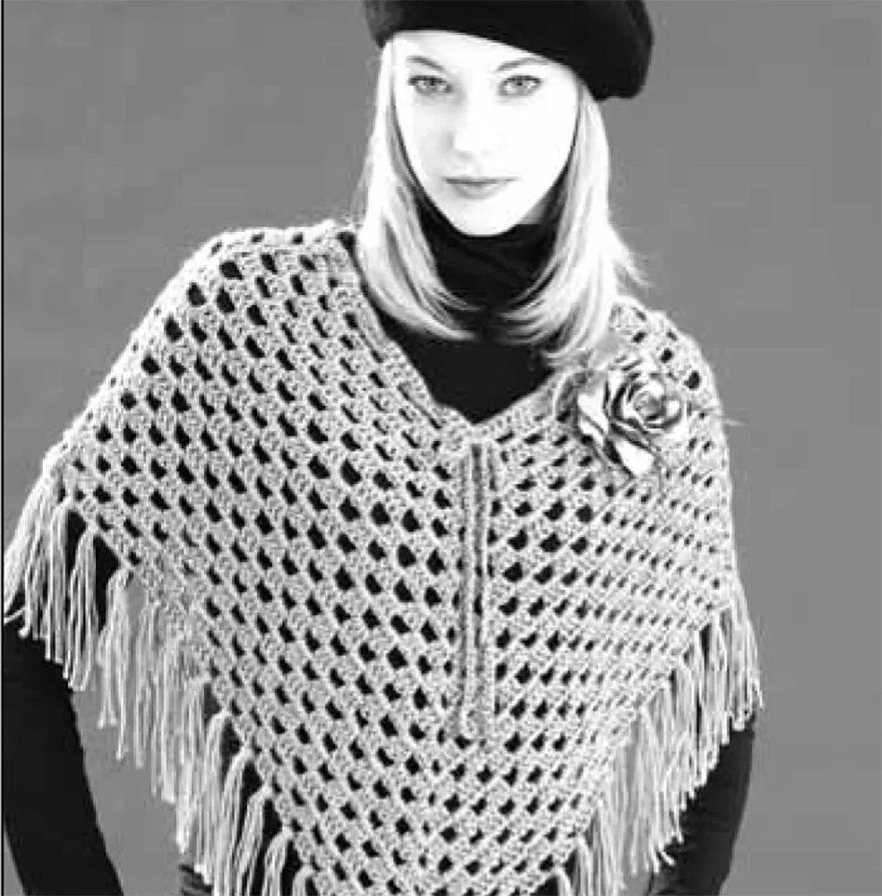 Free Cool Crochet Poncho