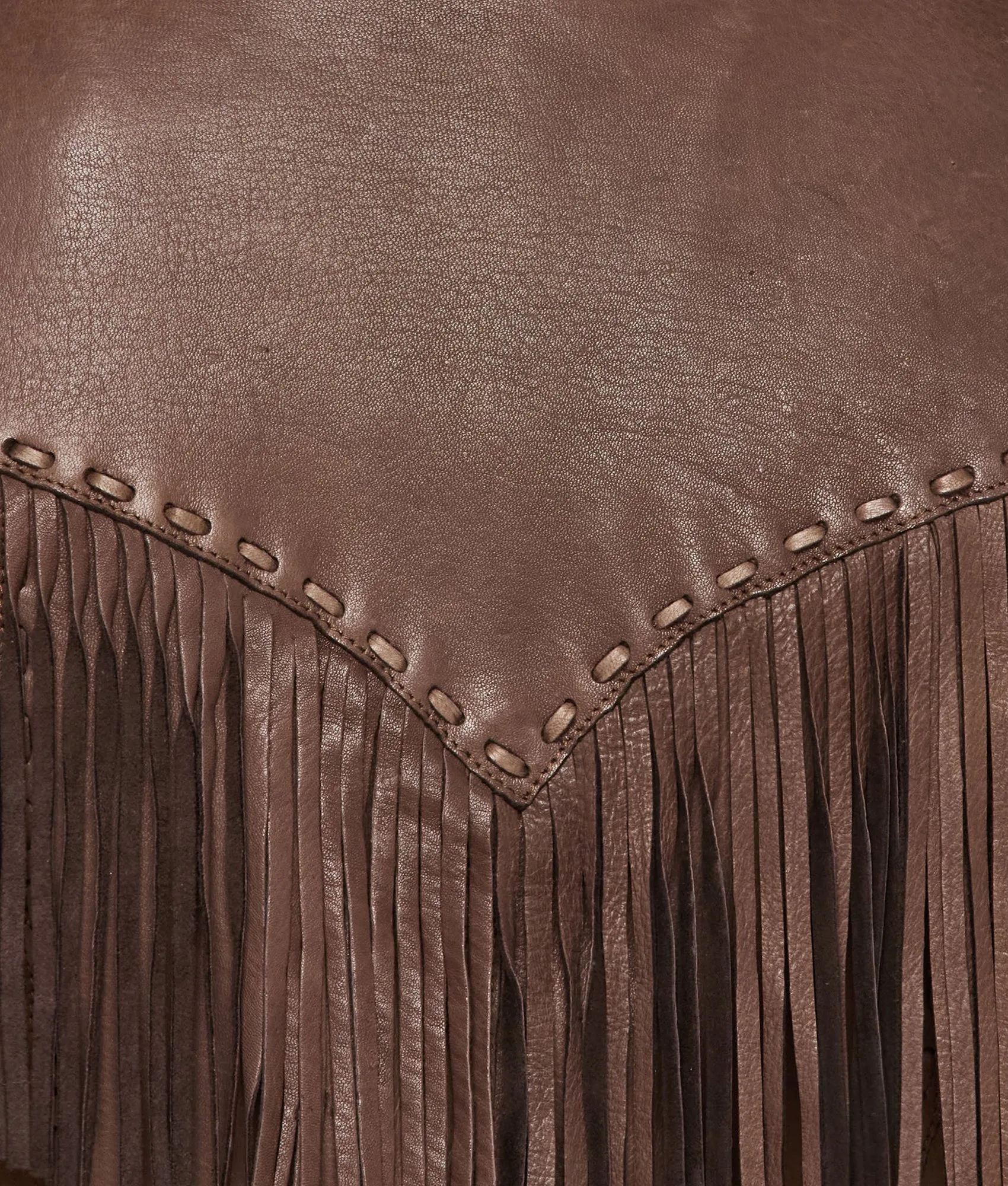 Fringe Vest :: Chocolate