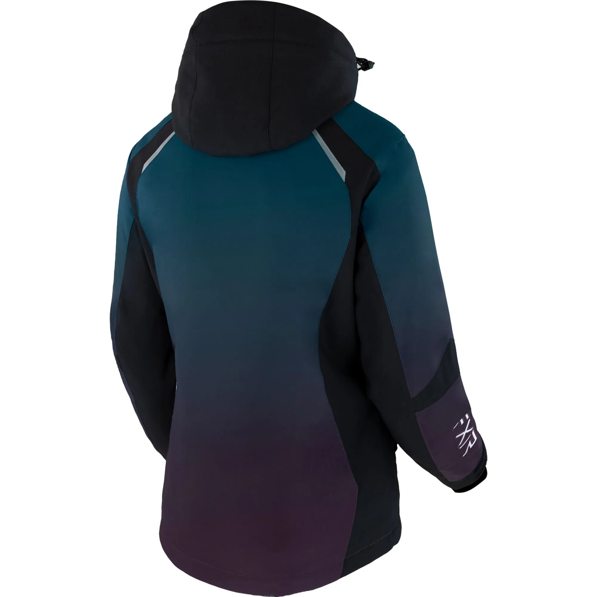 FXR Pulse Snowmobile Jacket Ocean-Plum Fade Blue