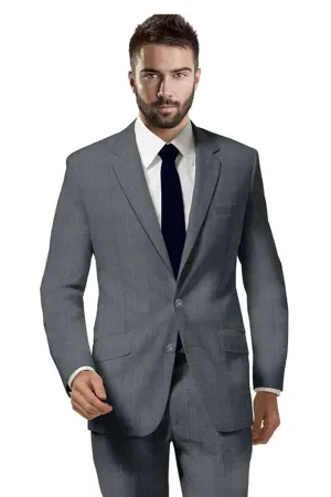 Grey Birds Eye Suit