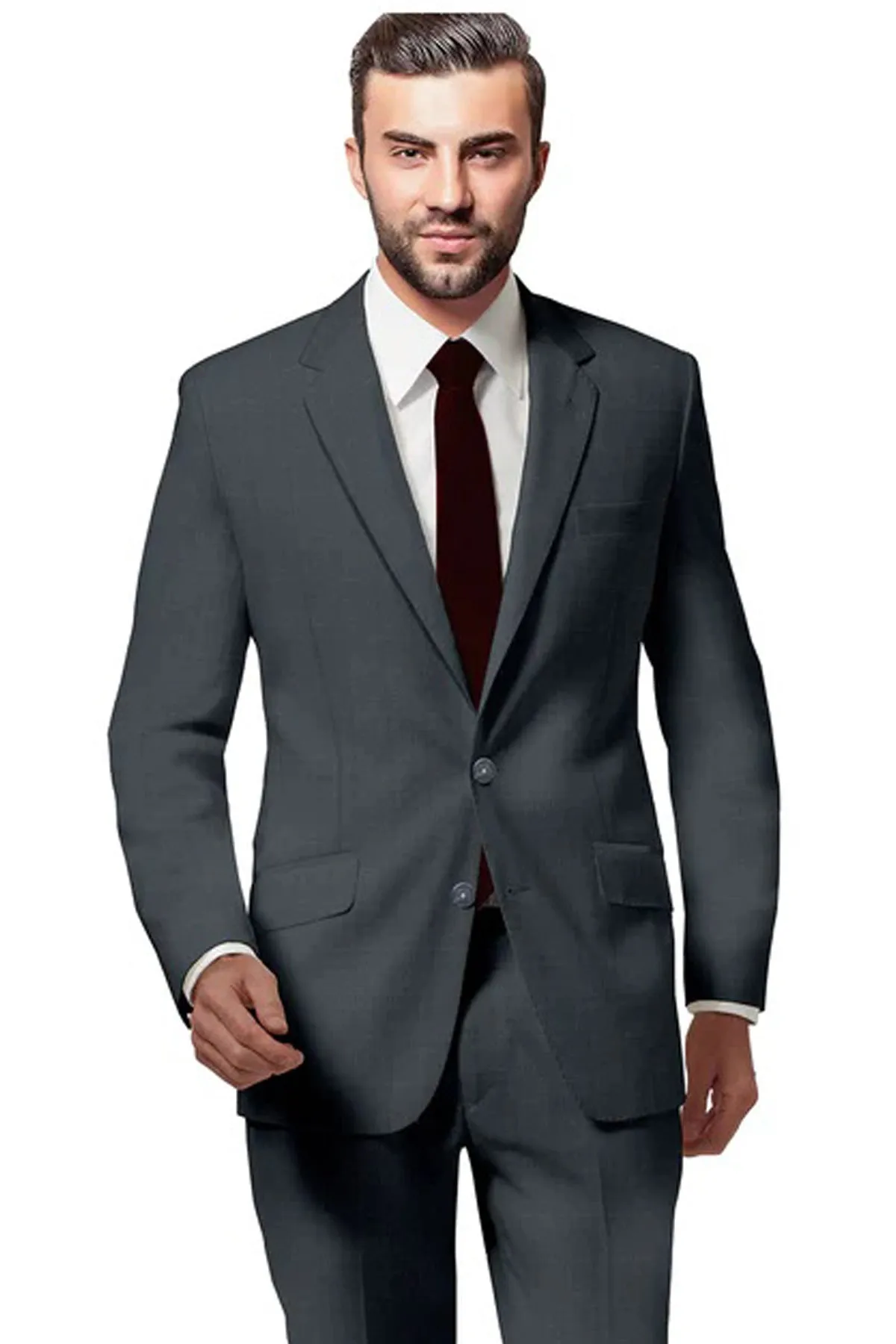 Grey Prince of Wales Check Suit