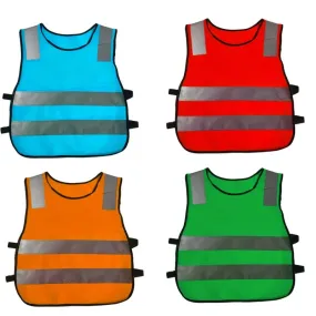 High Visibility Kids Reflective Vest Jackets