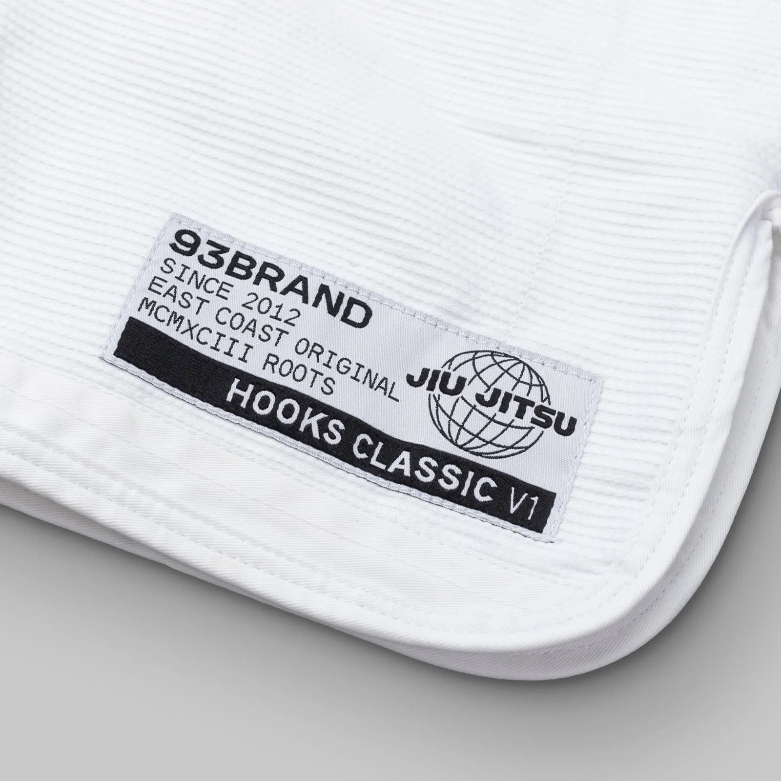 HOOKS CLASSIC Jiu Jitsu Gi - White (WHOLESALE)