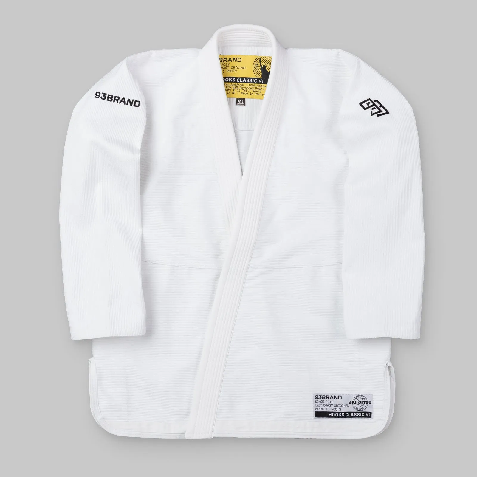 HOOKS CLASSIC Jiu Jitsu Gi - White (WHOLESALE)