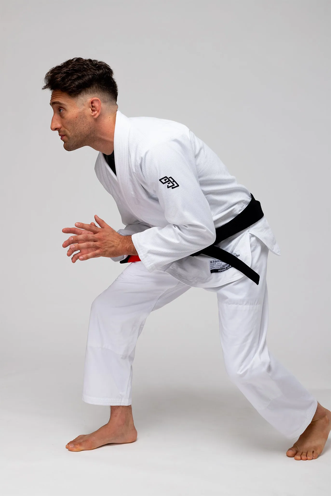 HOOKS CLASSIC Jiu Jitsu Gi - White (WHOLESALE)