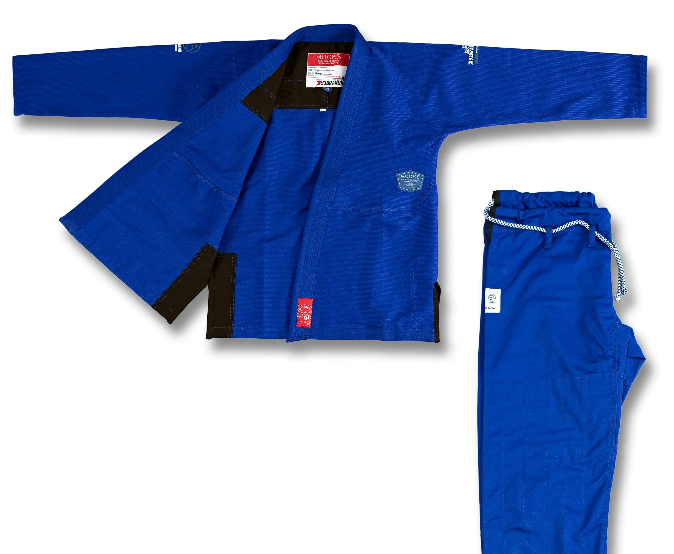 HOOKS V4 Jiu Jitsu Gi - Blue