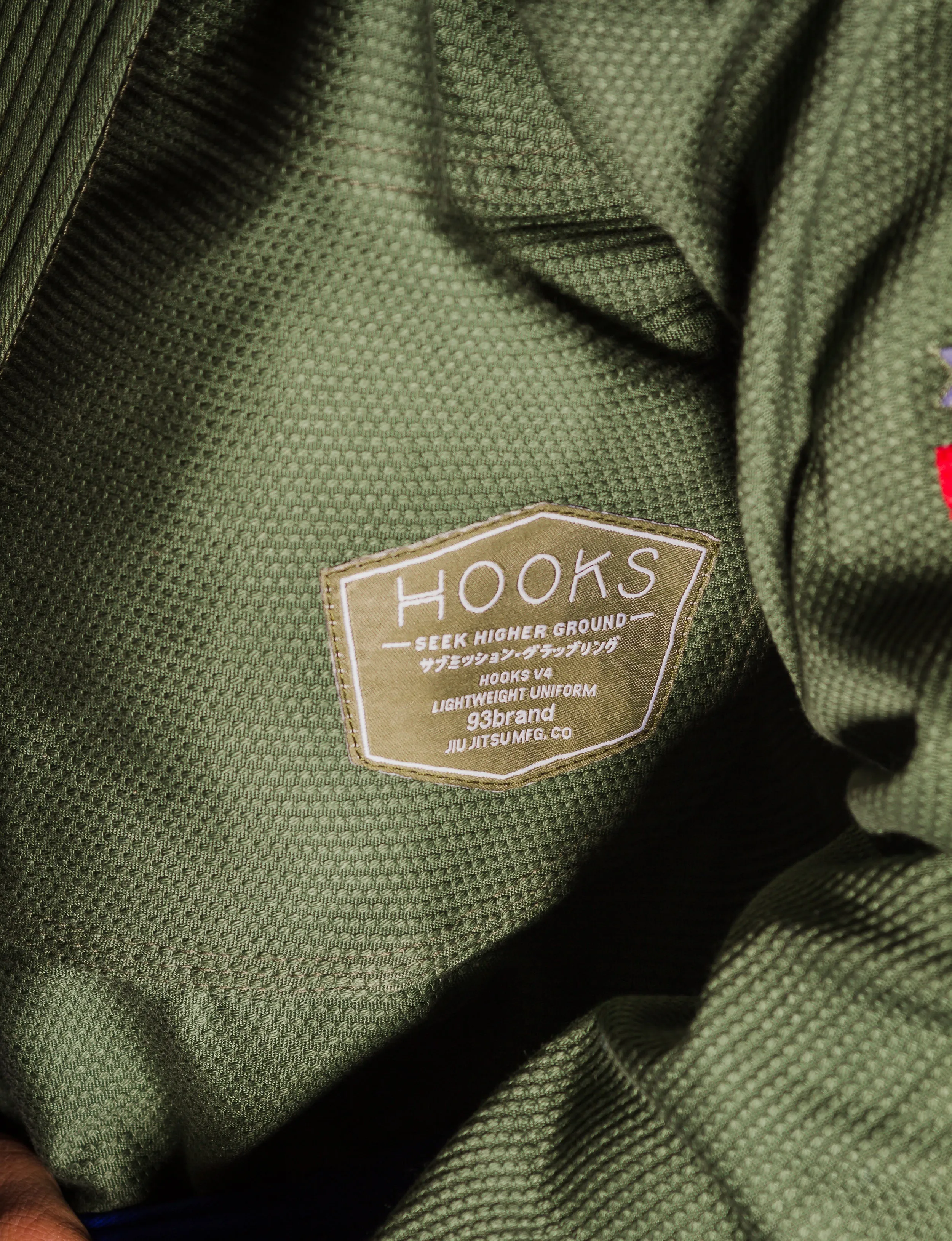 HOOKS V4 Women's Jiu Jitsu Gi - Olive Green