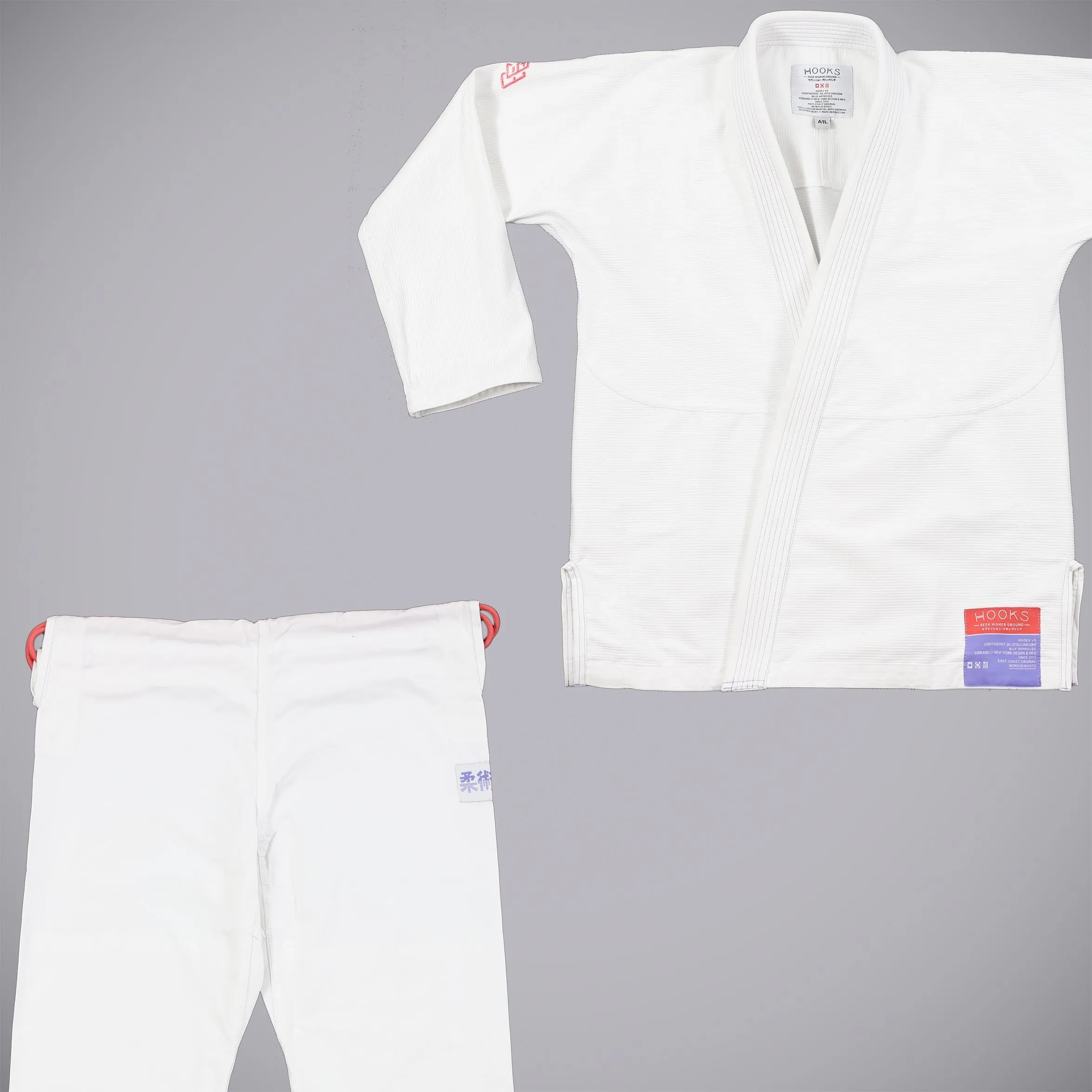 HOOKS V5 Women's Jiu Jitsu Gi - White