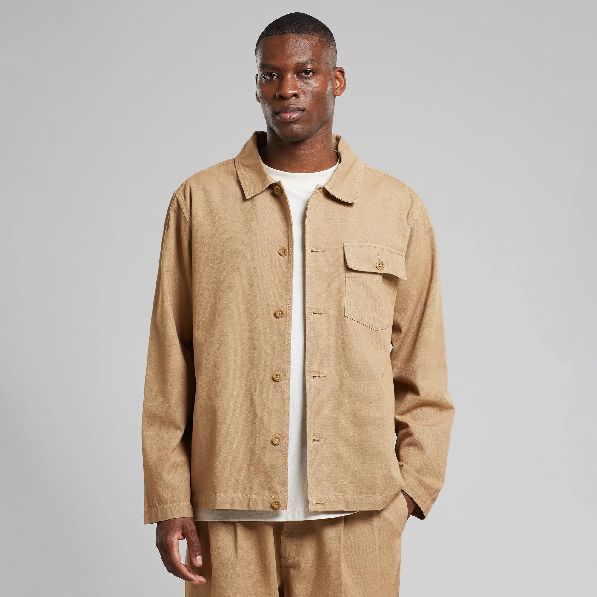 Jacket Kangos Canvas - Kelp Beige