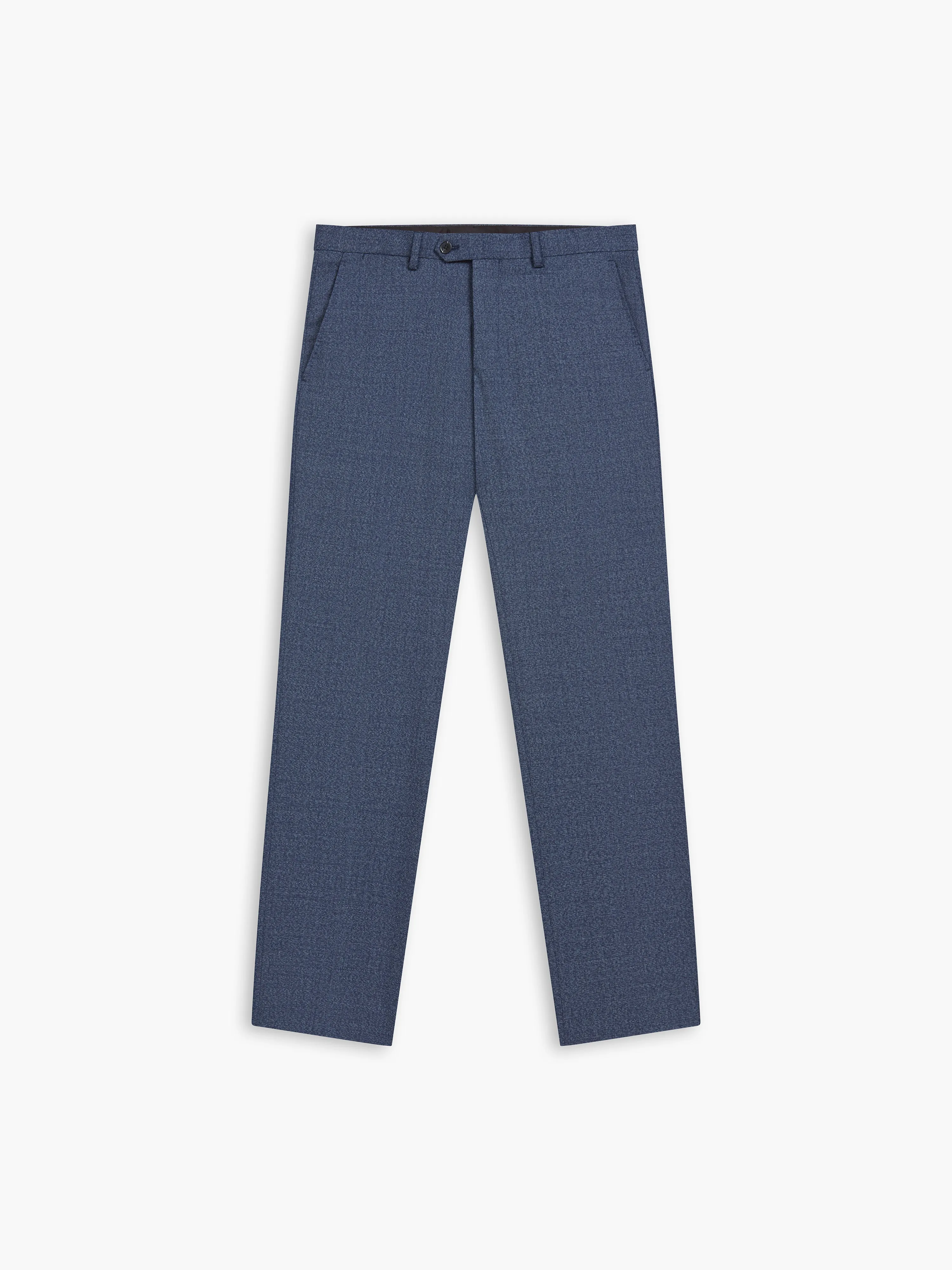 Joel Polywool Skinny Blue Sharkskin Suit Trouser