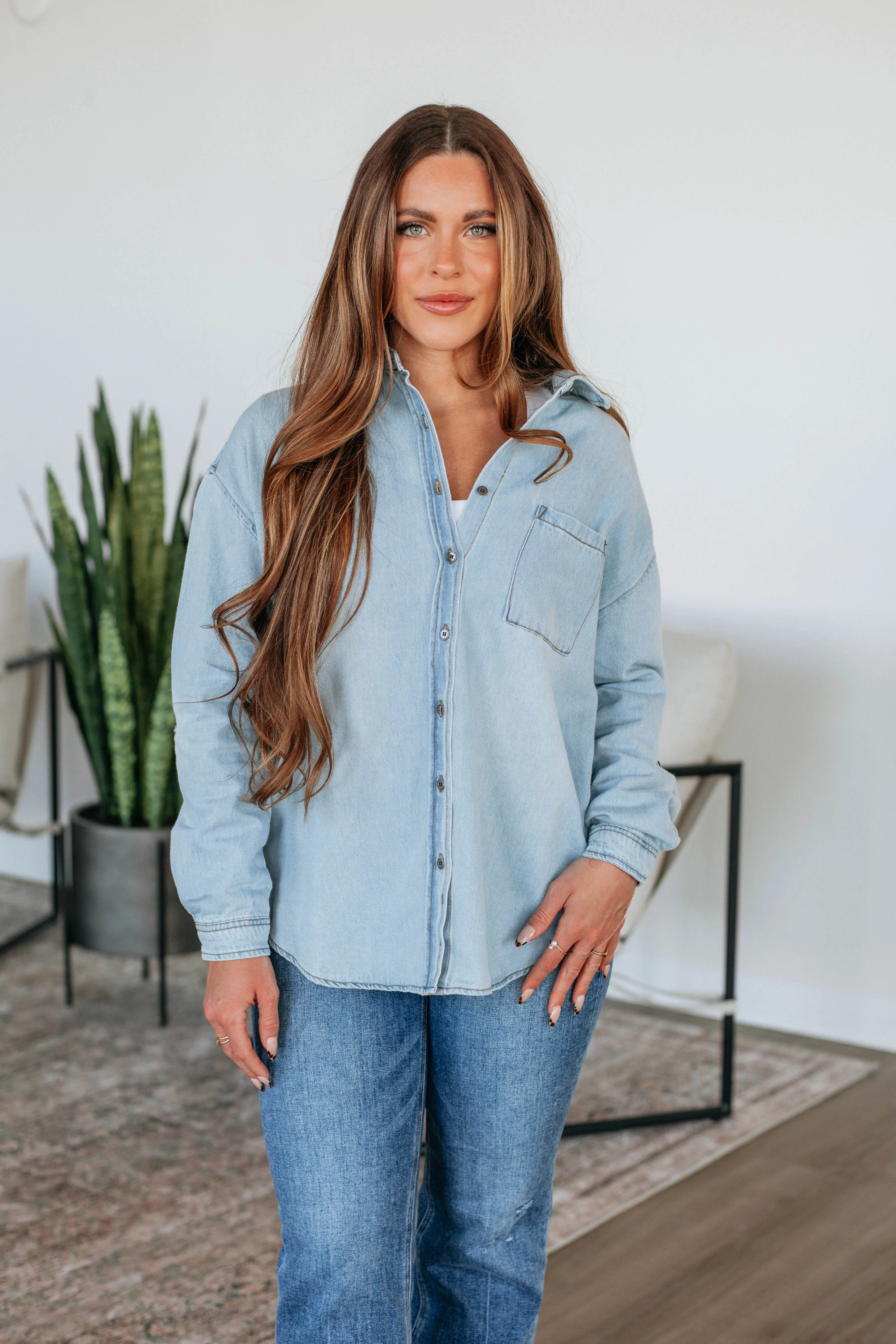 Jordyn Risen Denim Shacket