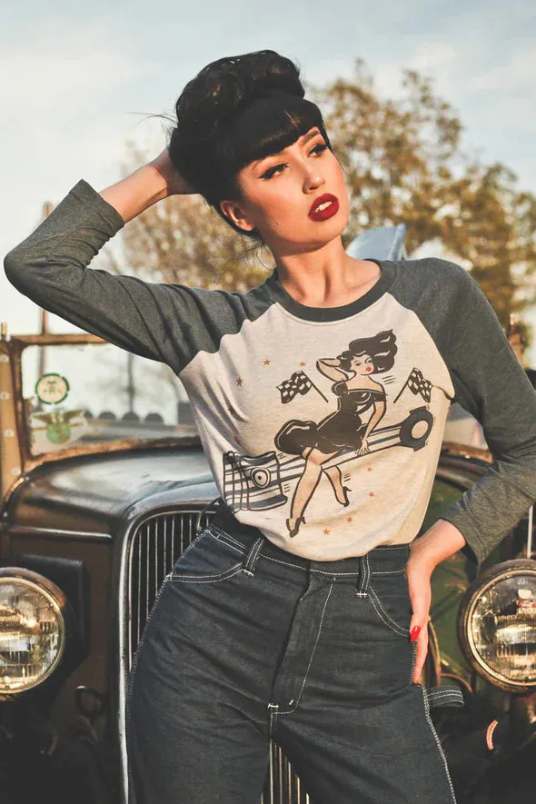 Joy Ride Raglan Tee Ladies Tee