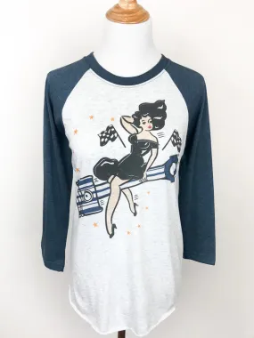 Joy Ride Raglan Tee Ladies Tee