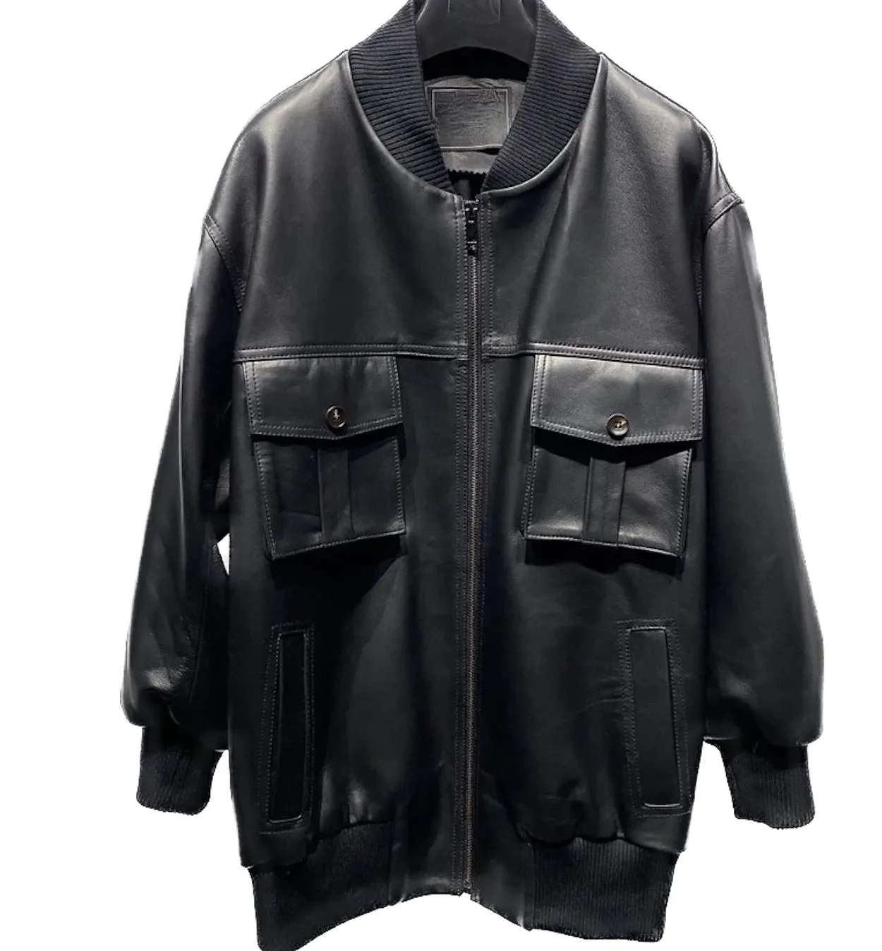 Leather Flight Jacket