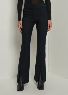 Maeve Front Slit Trousers - Midnight