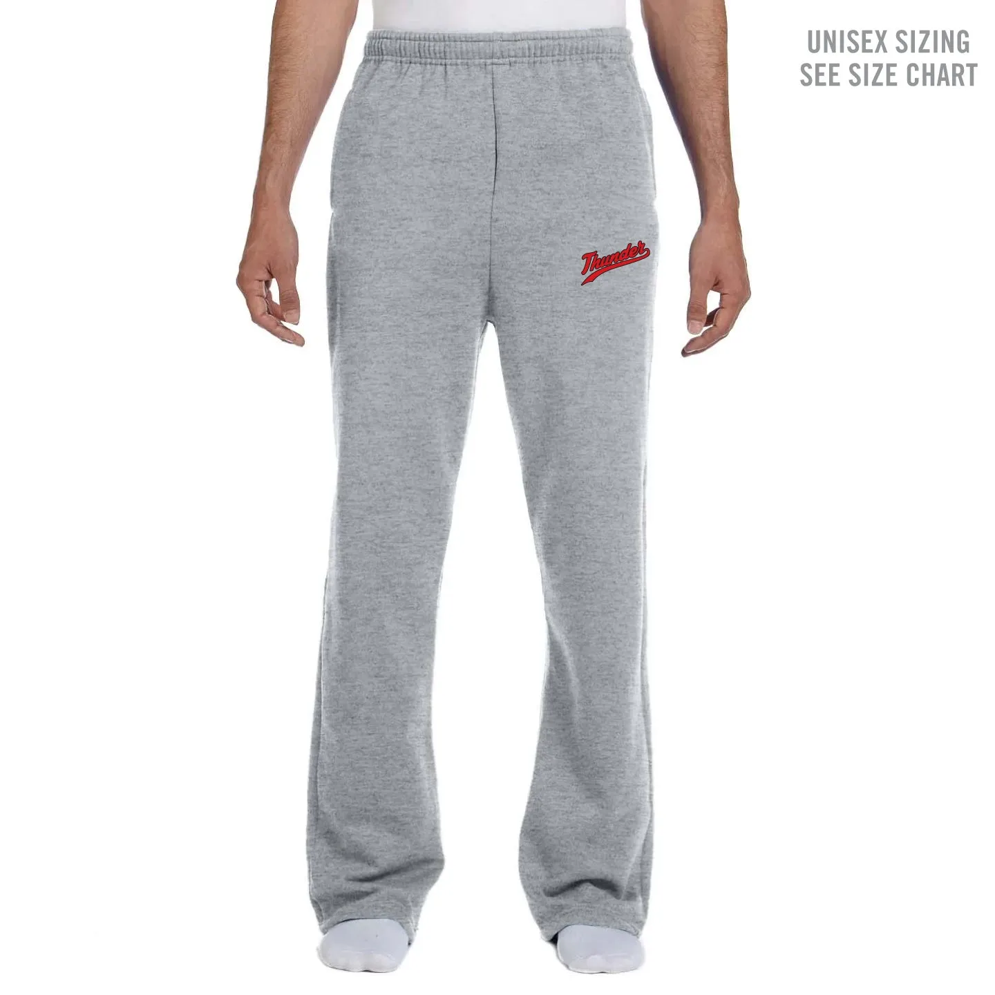 MH Thunder Unisex Open Bottom Sweatpants (THT003-974MPR)