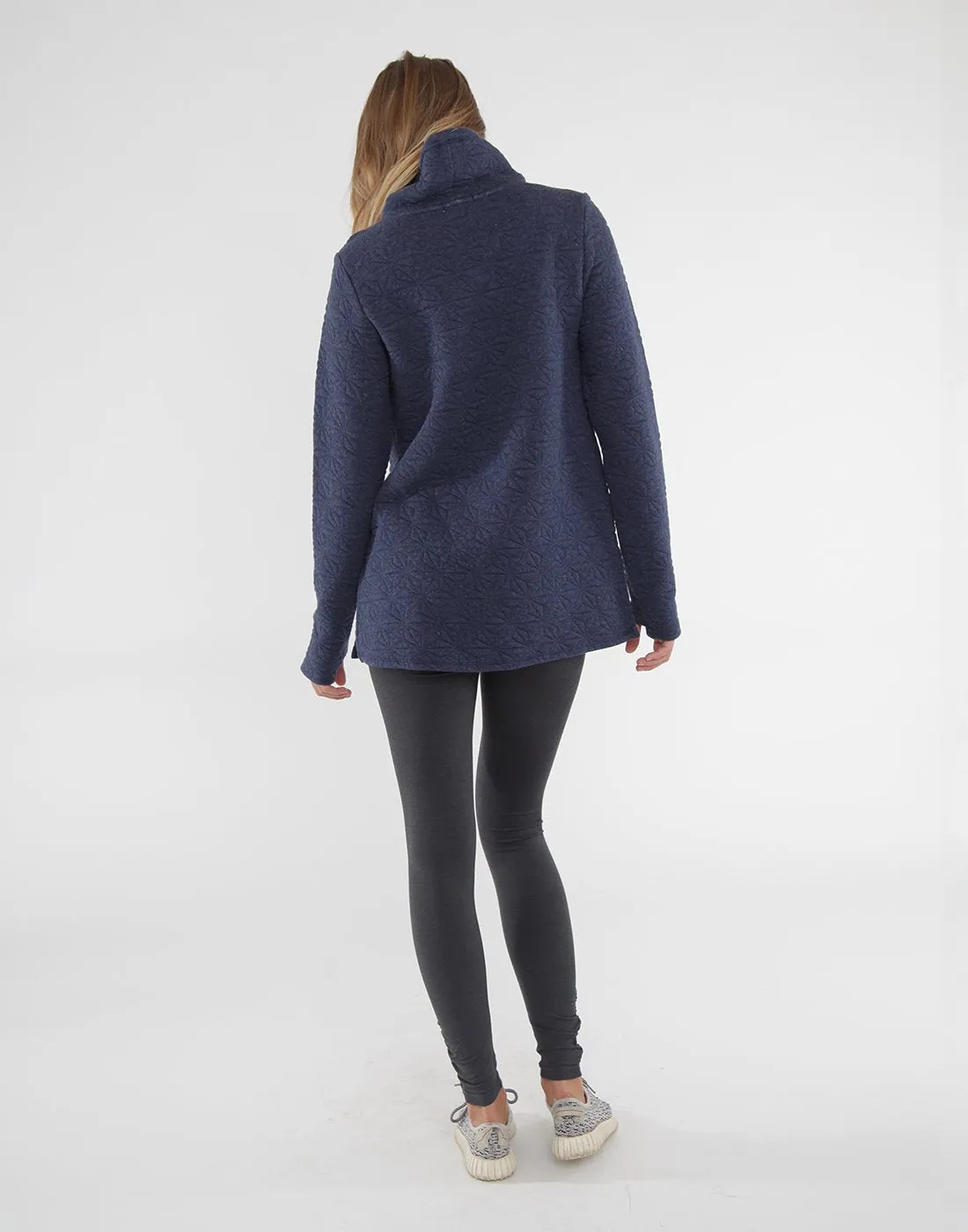 Milford Tunic : Navy Heather - FINAL SALE