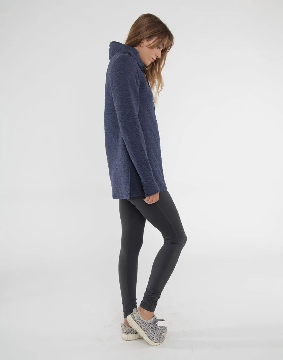 Milford Tunic : Navy Heather - FINAL SALE