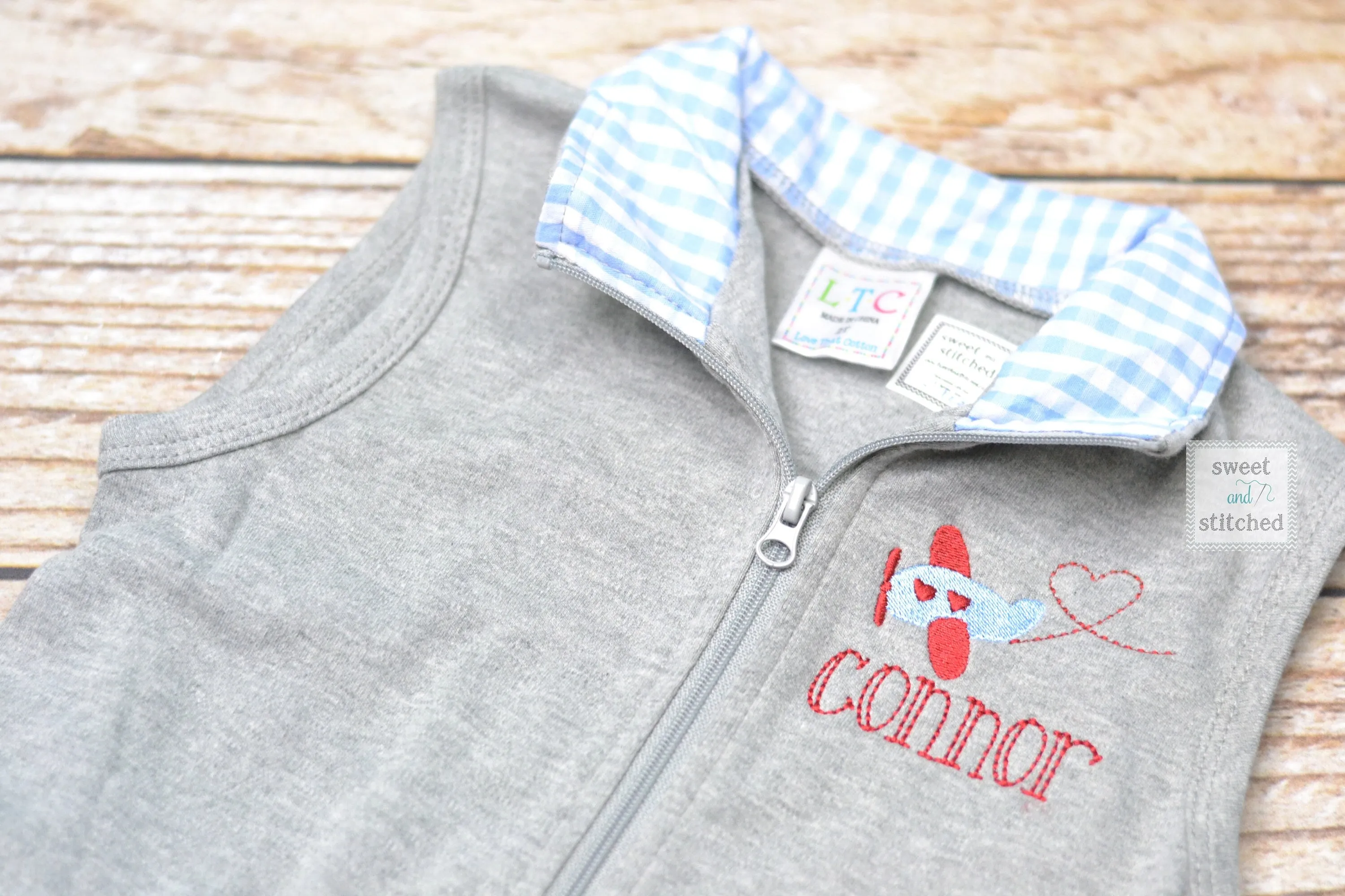 Monogrammed Boys valentine's outfit, boys valentine's vest, boys valentine's outfit