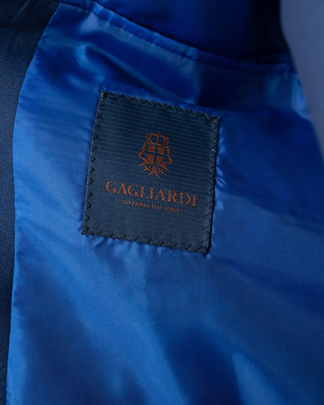 Napoli Blue End On End Jacket