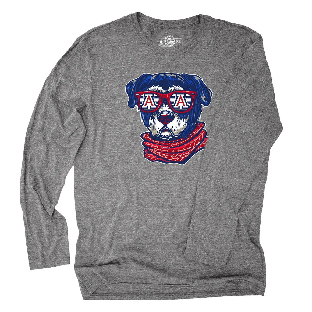 NCAA Arizona Wildcats The Duck Company Hound Long Sleeve Tee