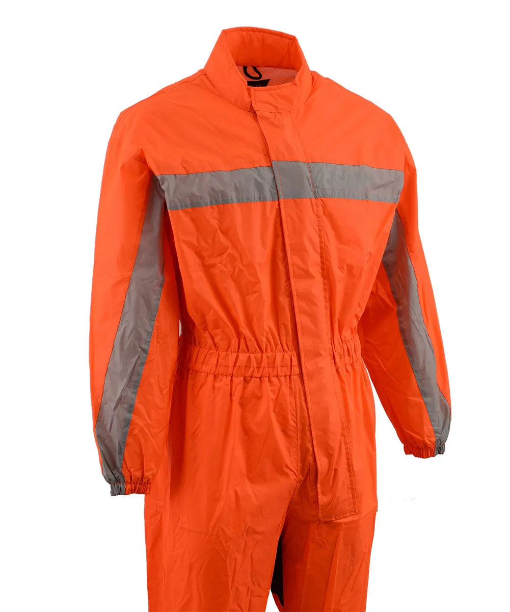 NexGen Men’s XS5004 Orange Hi-Viz Water Proof Rain Suit with