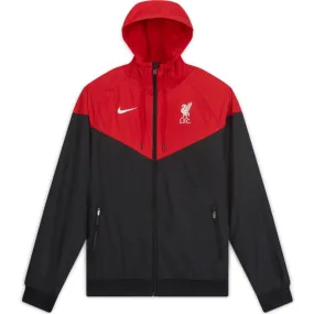 Nike Men's Liverpool FC Windrunner Men's Woven Jacket-Black/Red