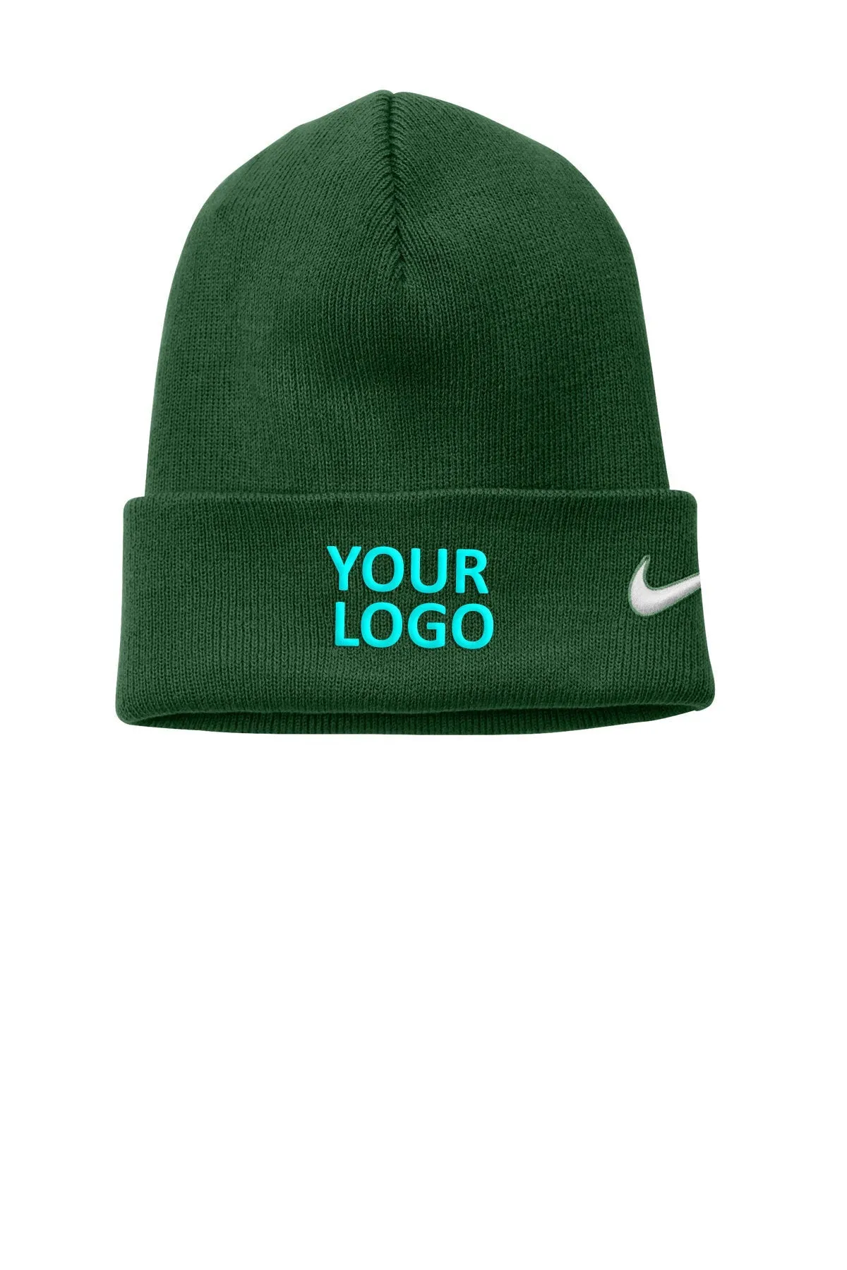 Nike Team Branded Beanies, Gorge Green