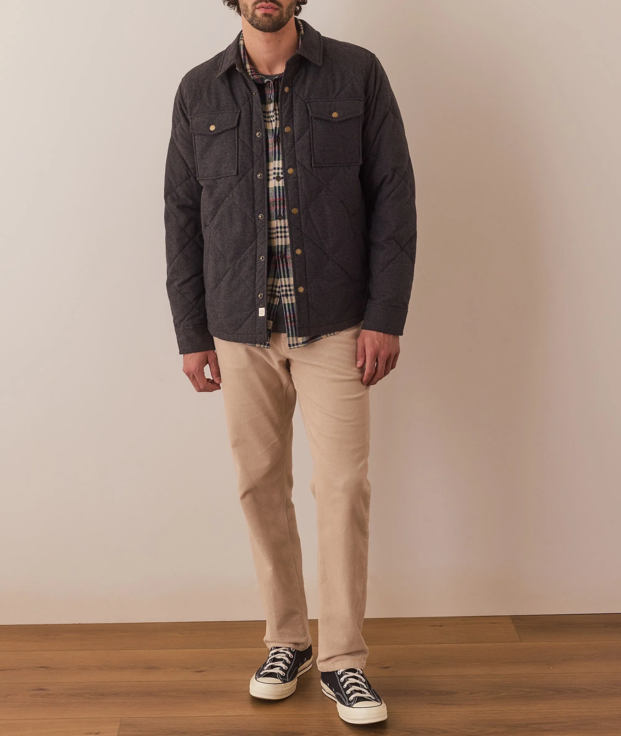 Olin Quilted Overshirt