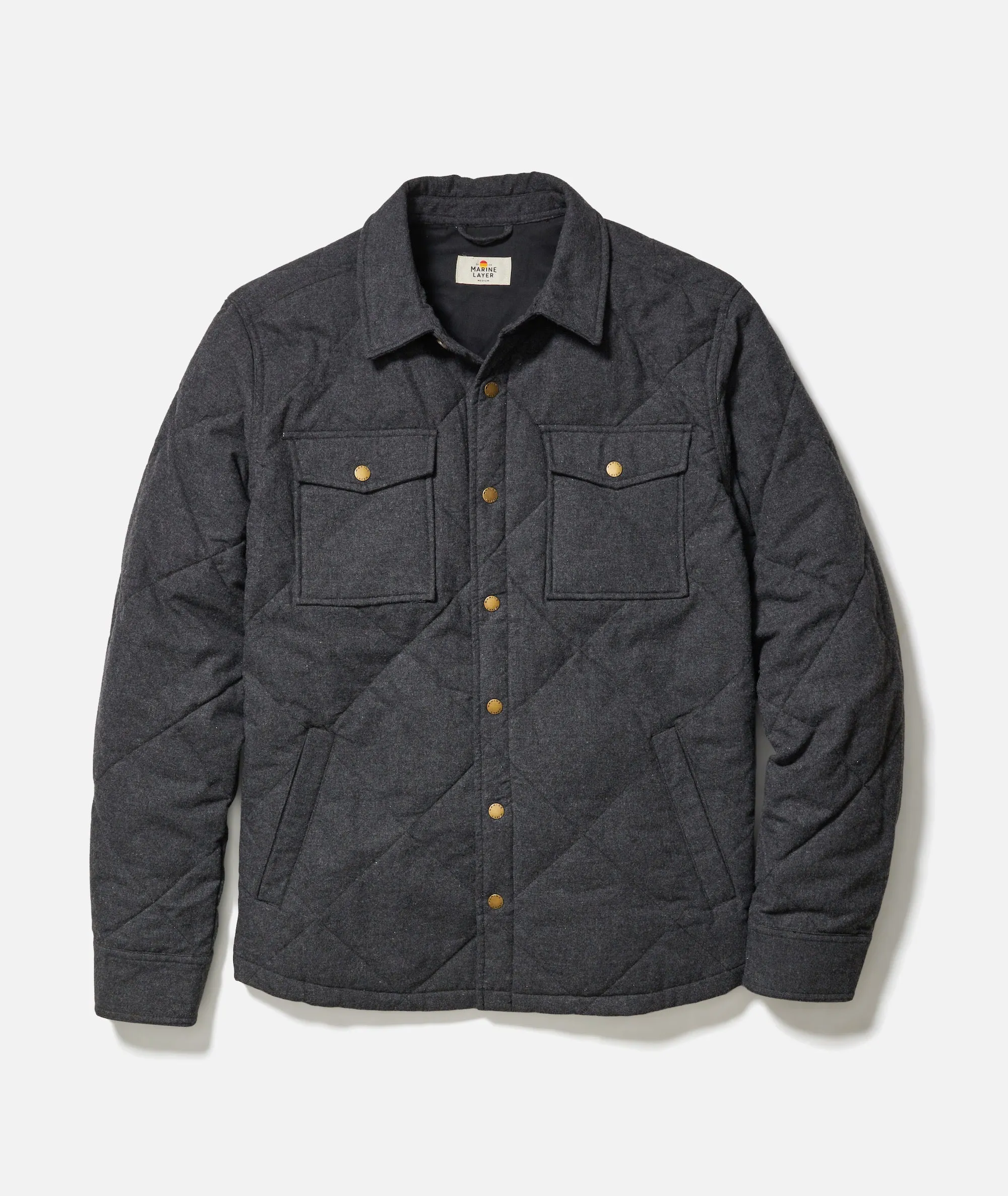 Olin Quilted Overshirt