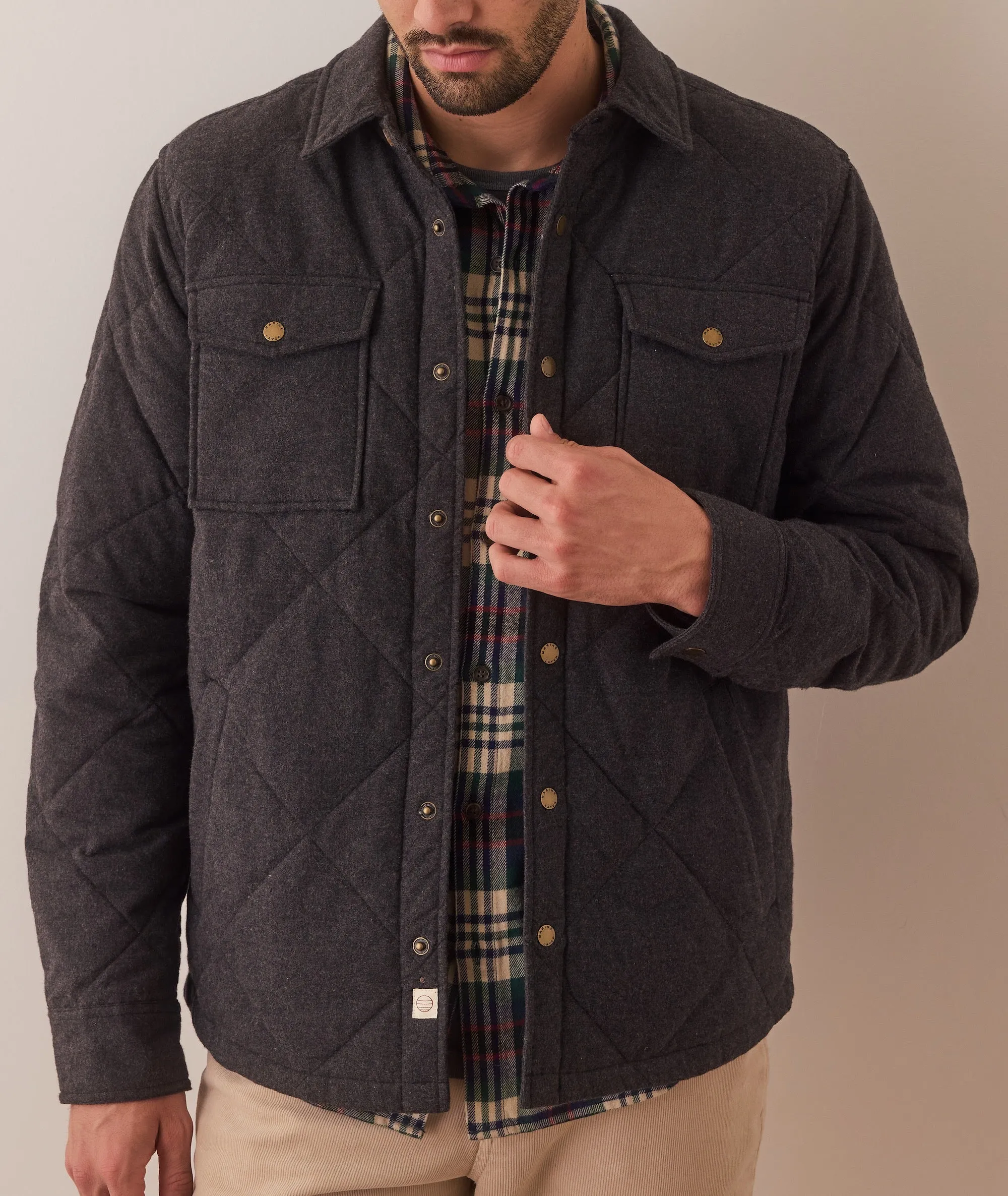 Olin Quilted Overshirt