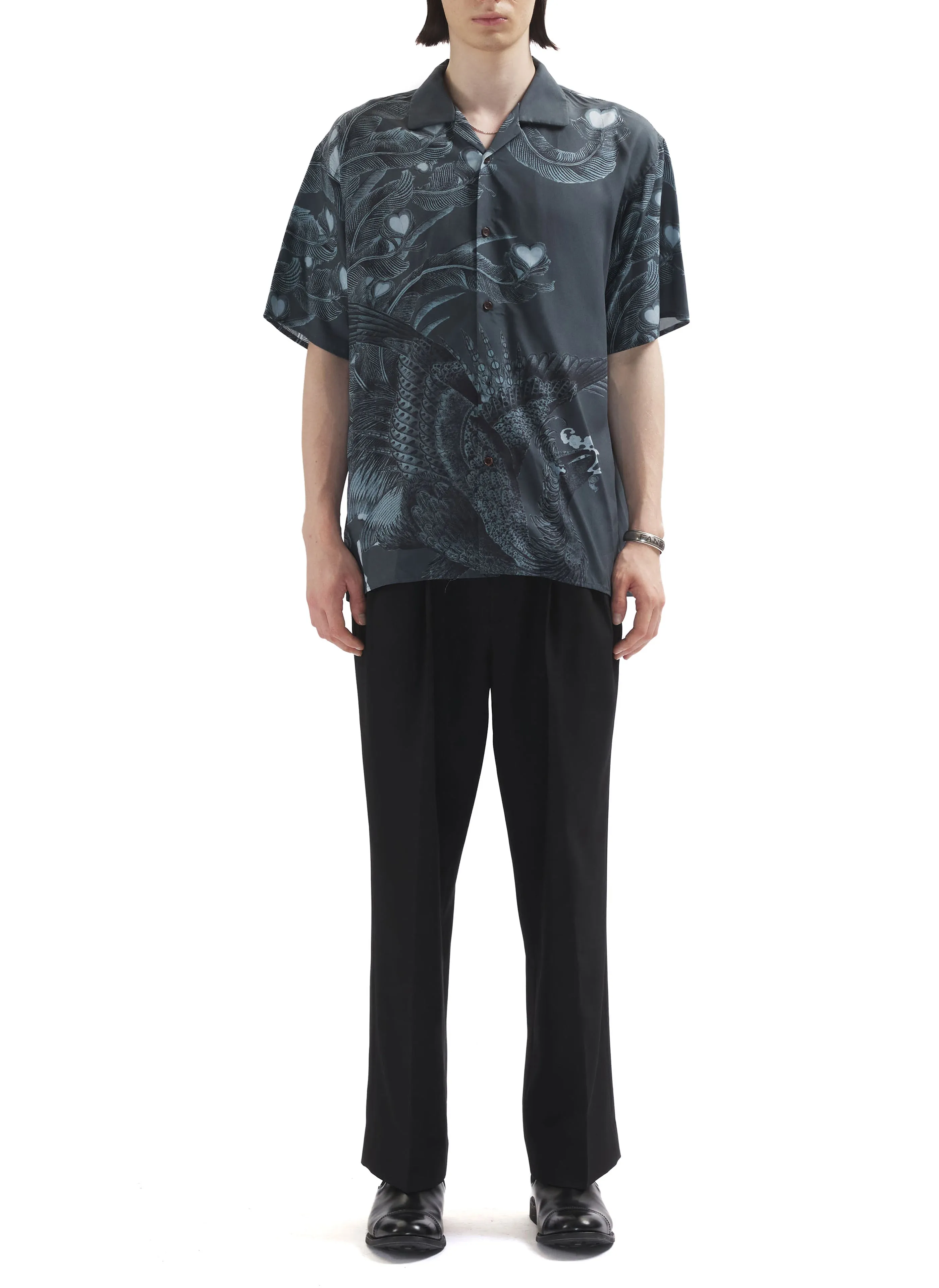 Oriental Graphics Rayon Shirt