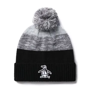 Original Penguin Golf Rib Cuff Pom Beanie