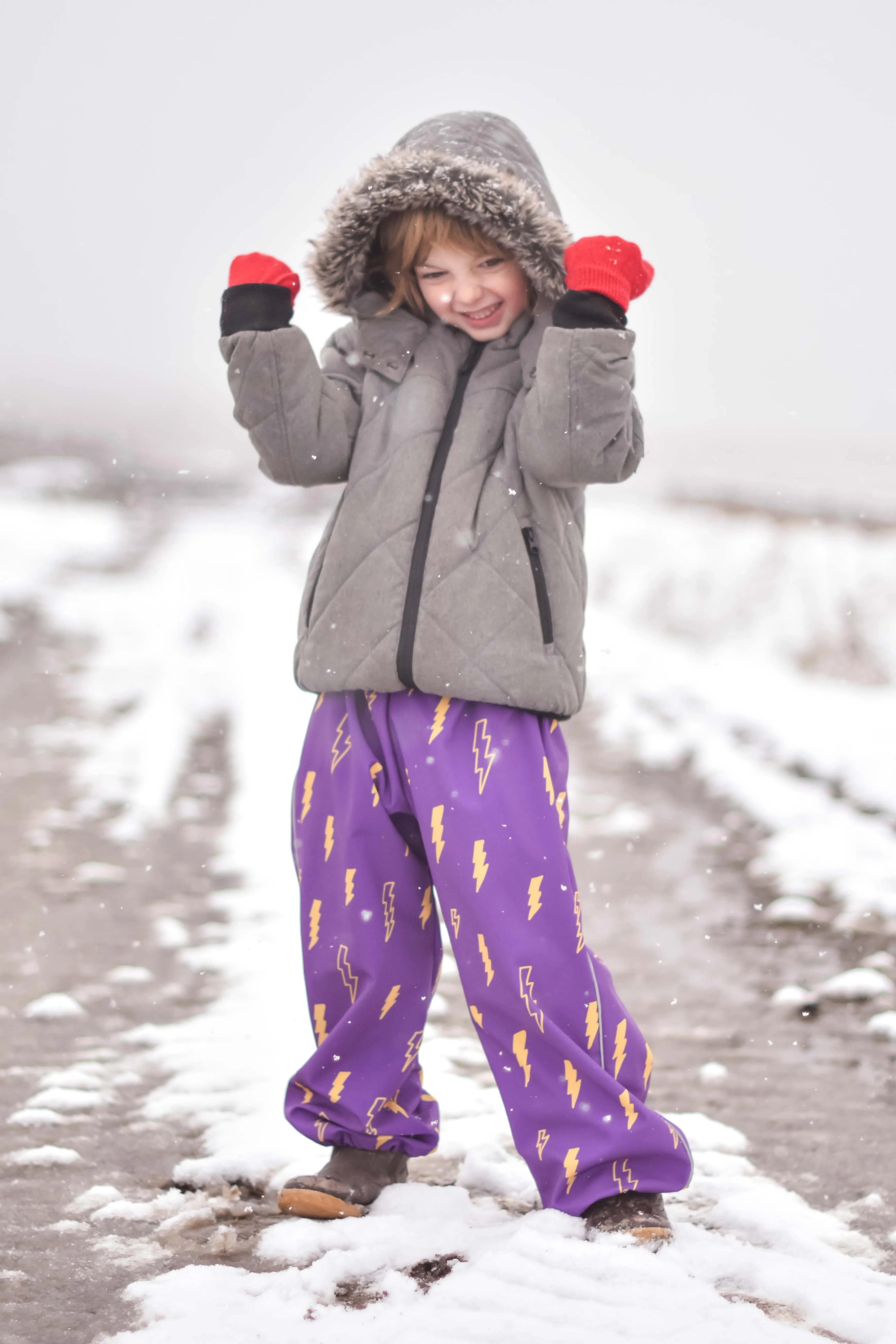 PDF Pattern - Free Range Fun Over Trousers - Child | Waves & Wild