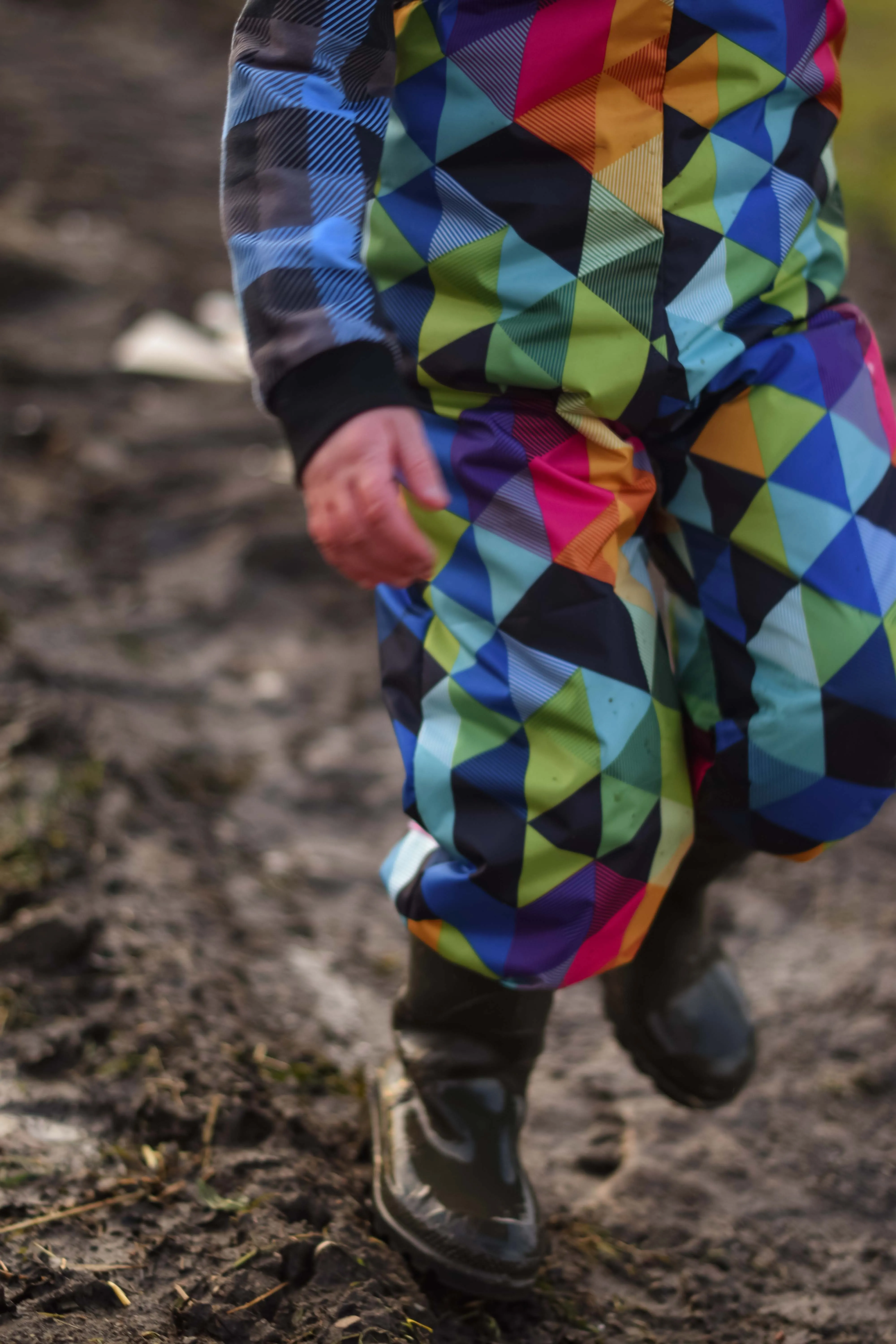 PDF Pattern - Free Range Fun Over Trousers - Child | Waves & Wild