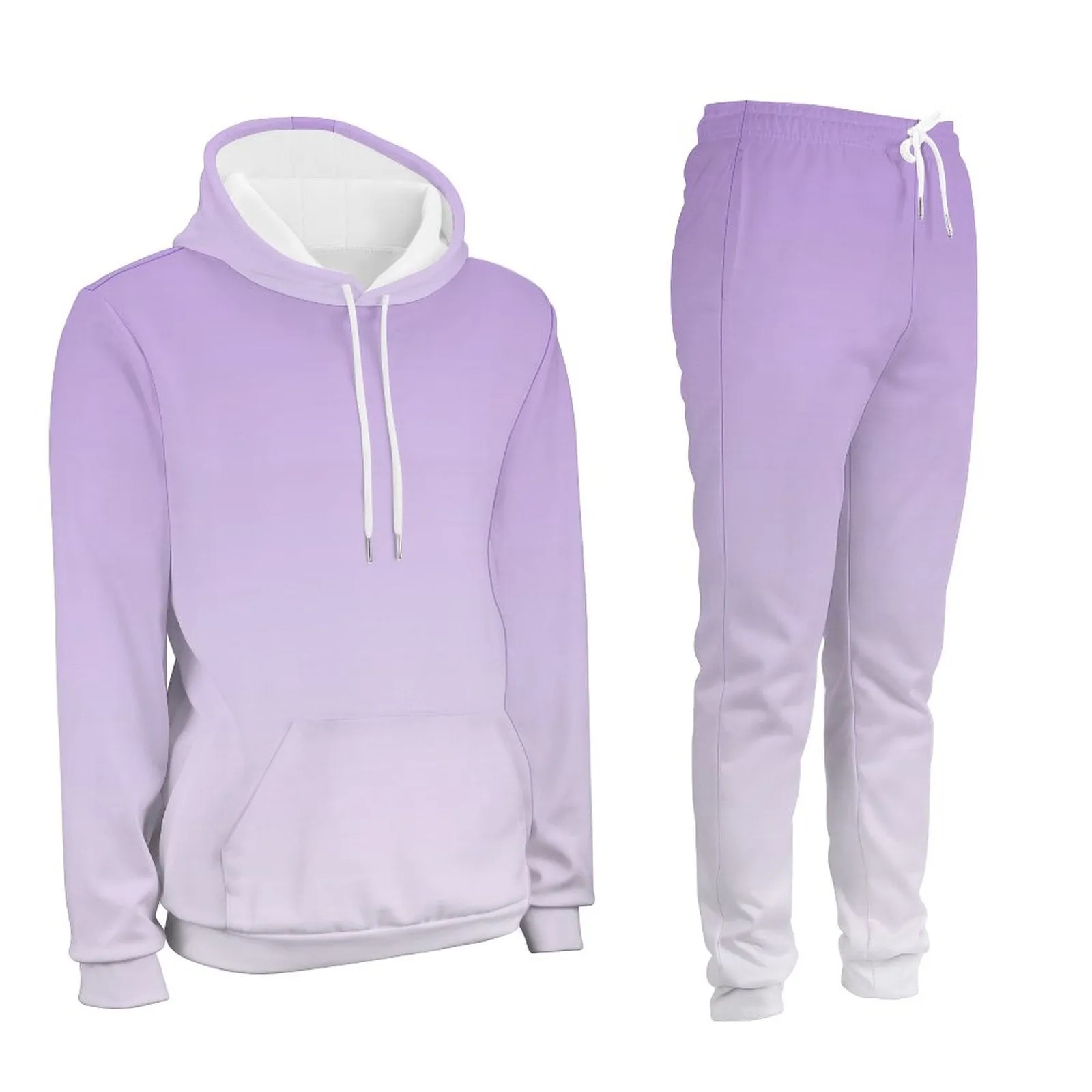 Personalize This Hoodie & Joggers Set-S to 5XL-Purple