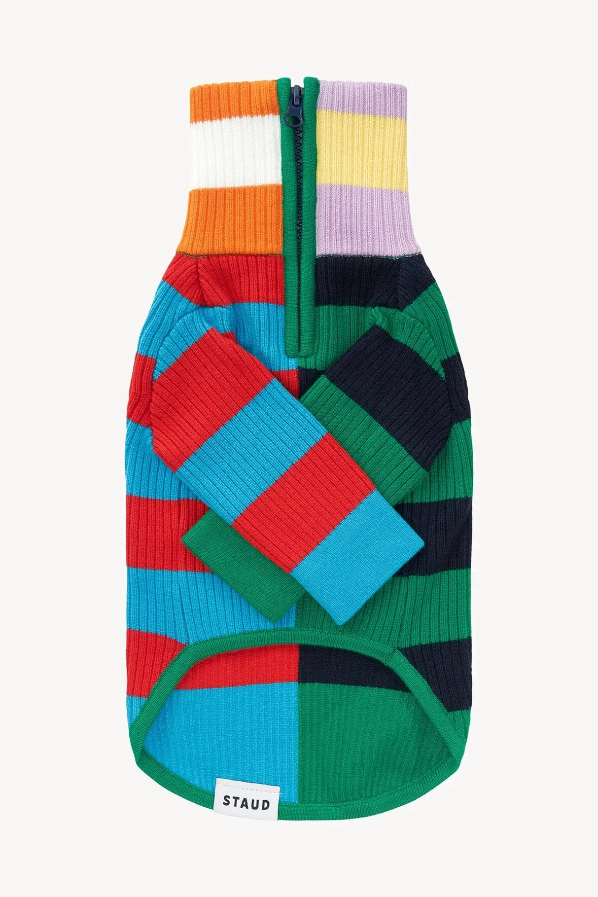 PET HAMPTON SWEATER | CABANA STRIPE MULTI