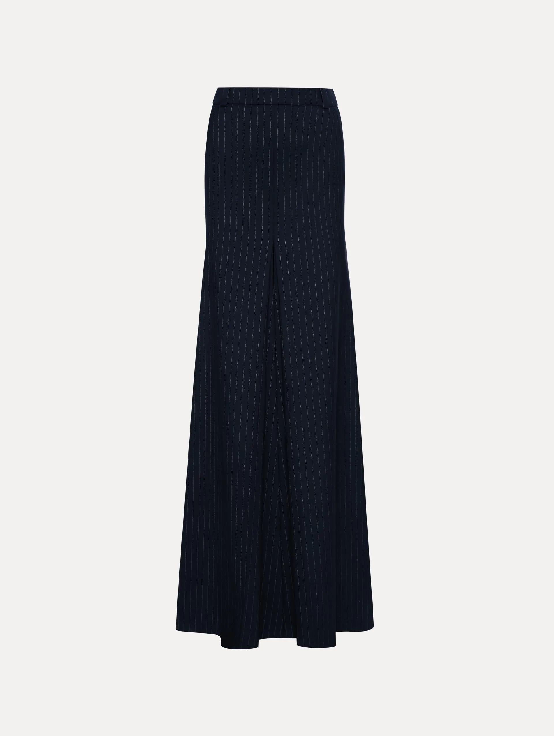 Pinstriped Maxi Skirt