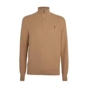 Polo Ralph Lauren Brown Quarter Zip Sweater