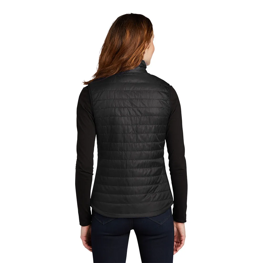 Port Authority® Women's Packable Puffy Vest - Deep Black