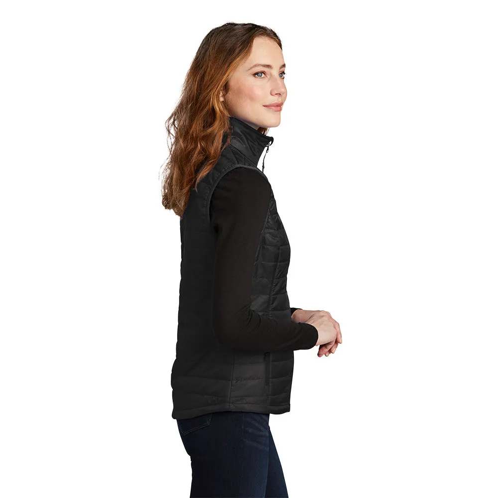 Port Authority® Women's Packable Puffy Vest - Deep Black