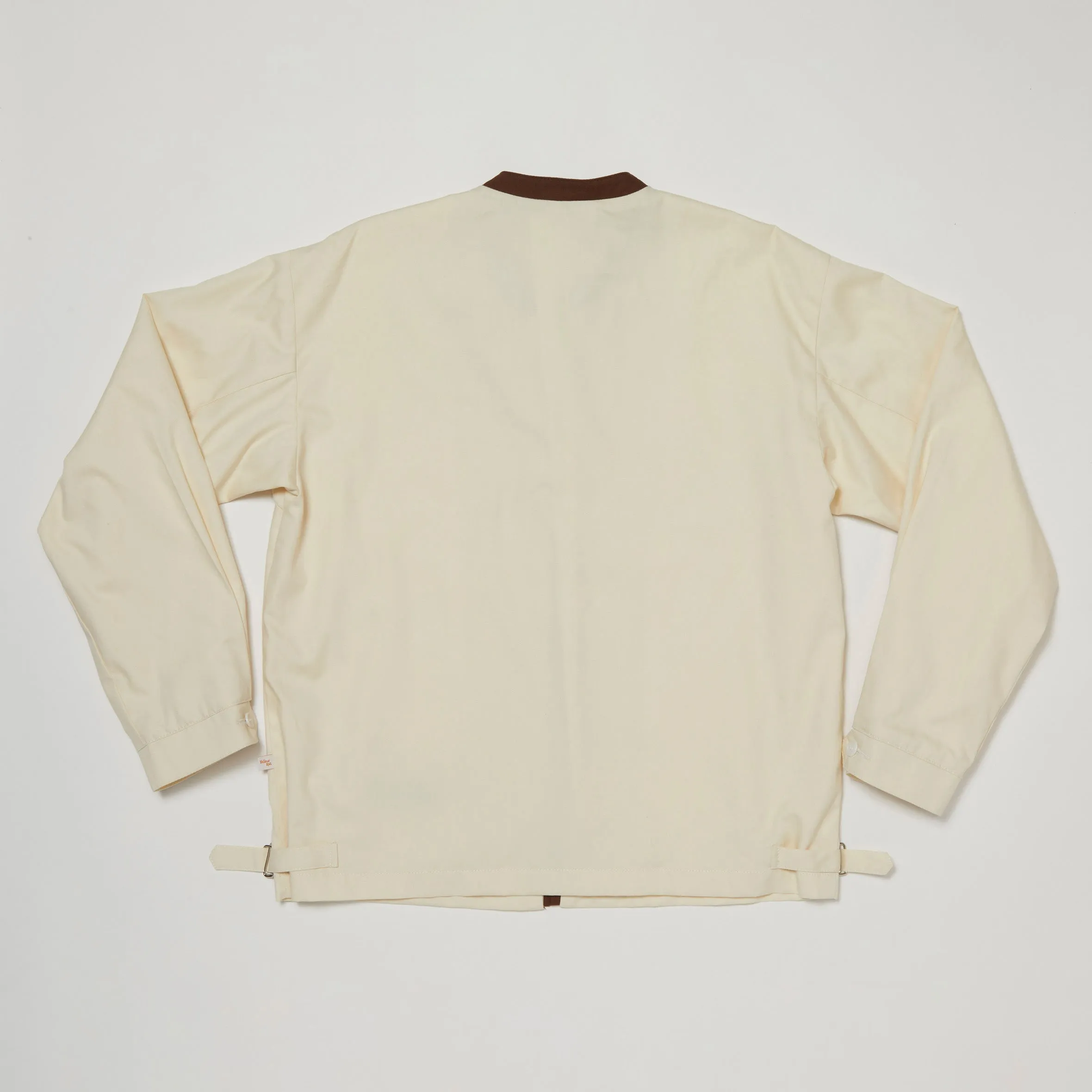 Port Coat III (Ivory x Brown)