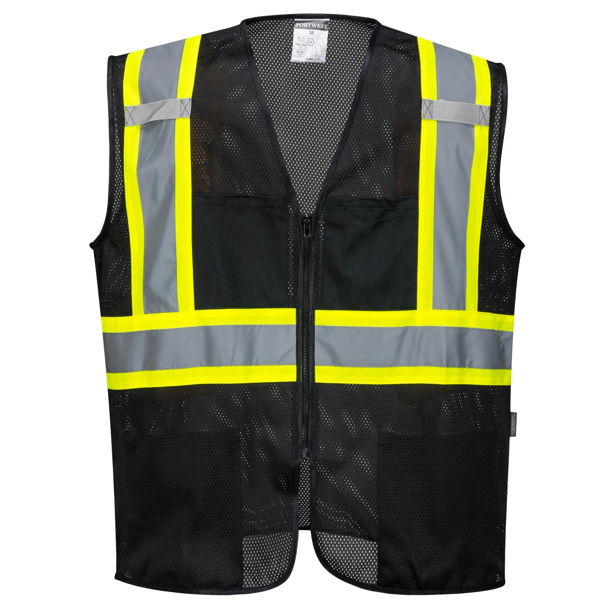 PORTWEST® High Visibility Lightweight Mesh Safety Vest - US391