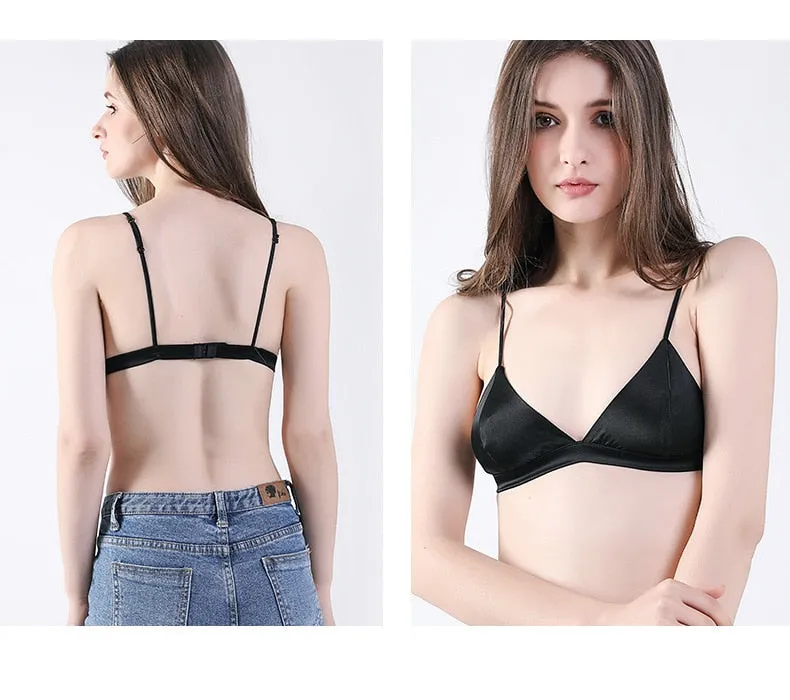 Pure Silk Mulberry Wireless Bra