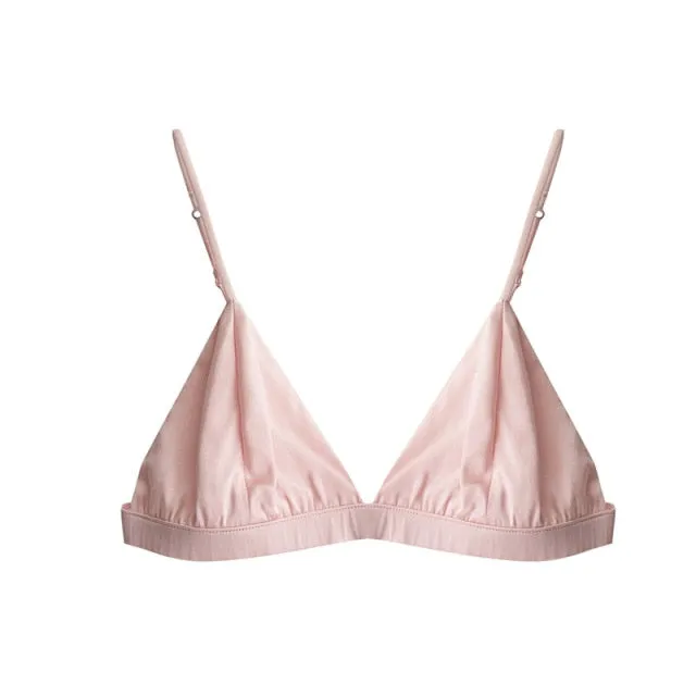 Pure Silk Mulberry Wireless Bra