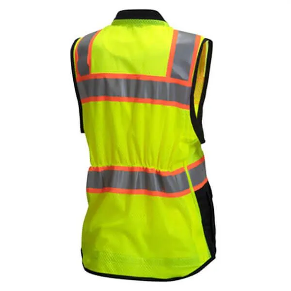 Pyramex Women's Cinch Fit RVZF61 Series Safety Vest