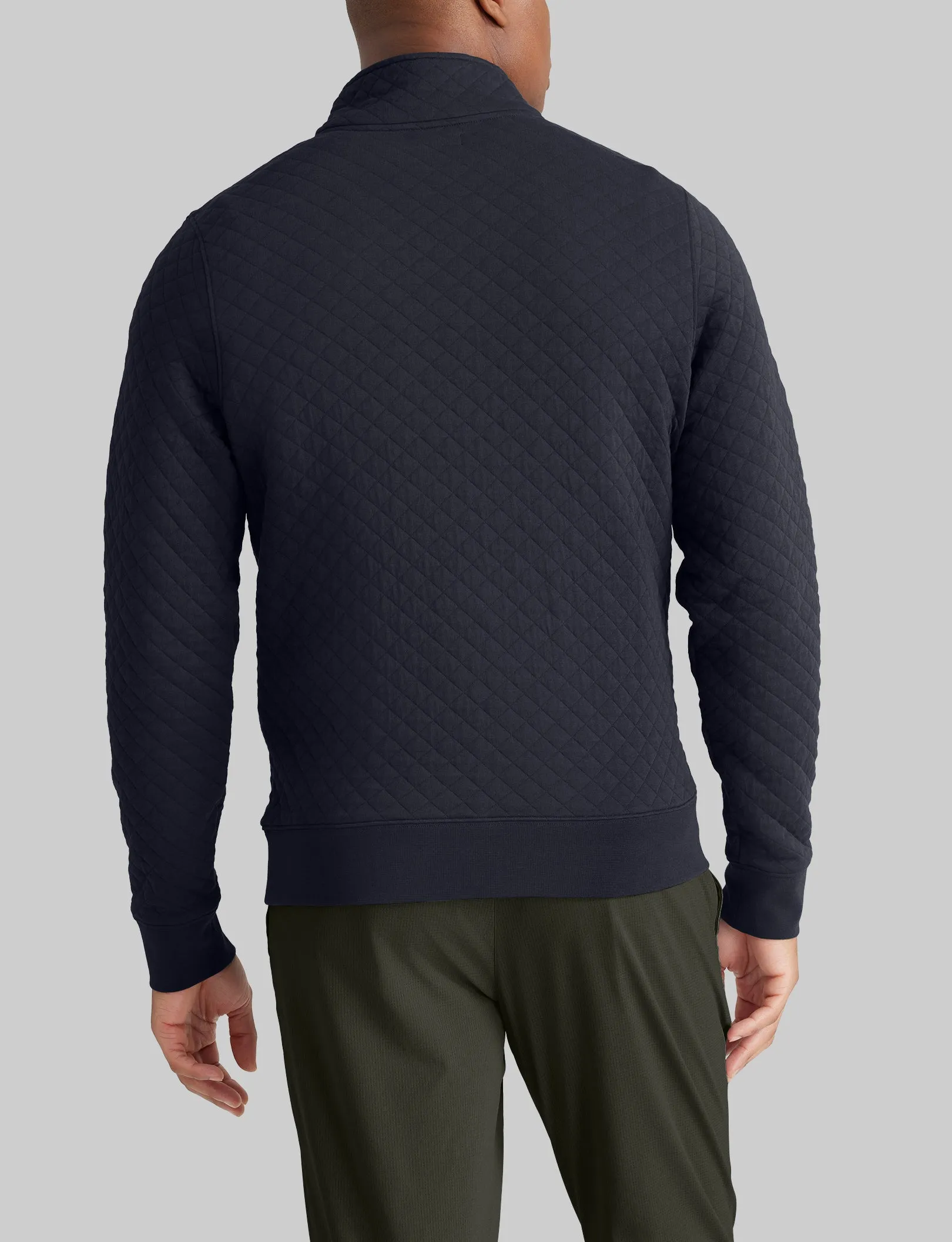 Quilted Quarter Zip