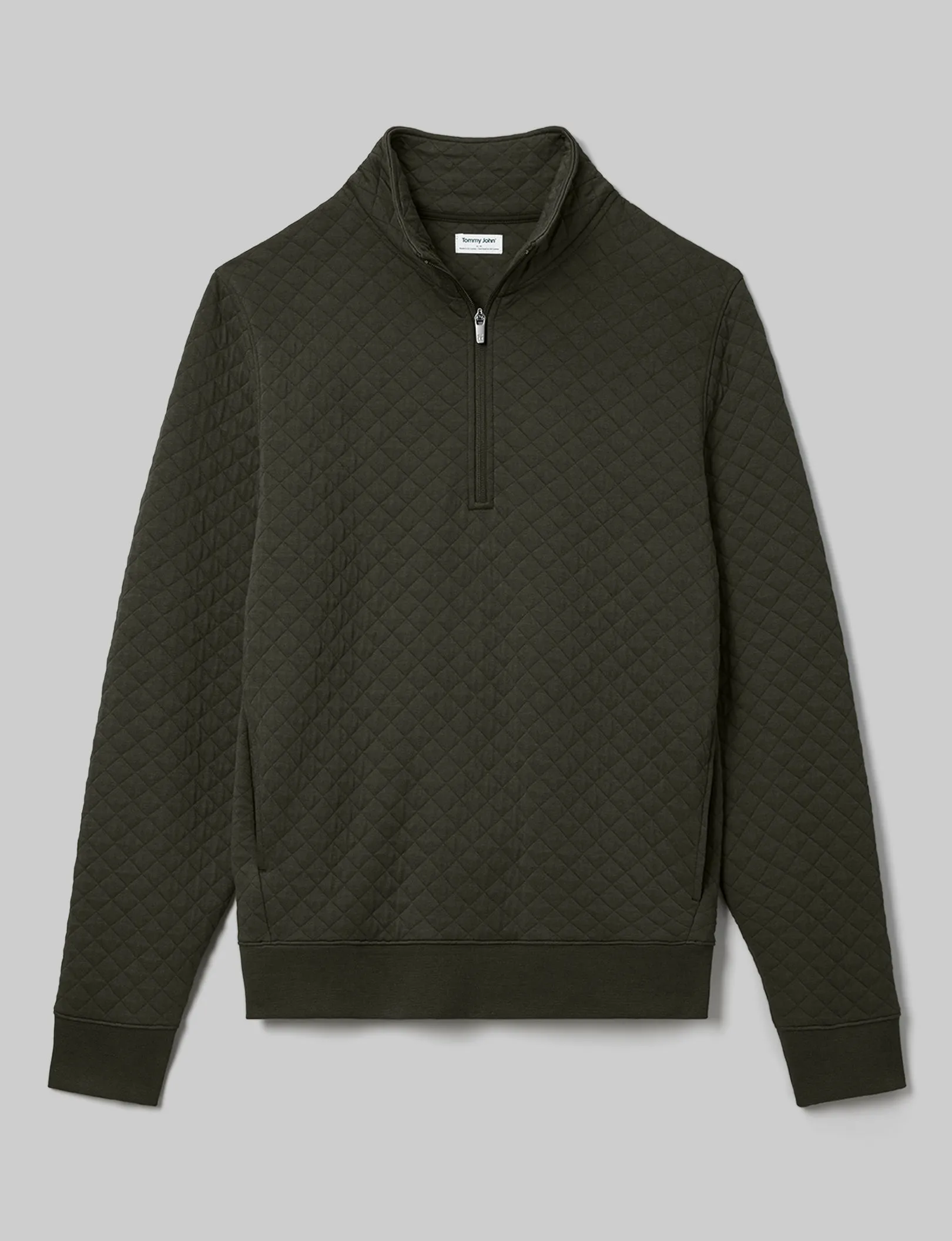 Quilted Quarter Zip